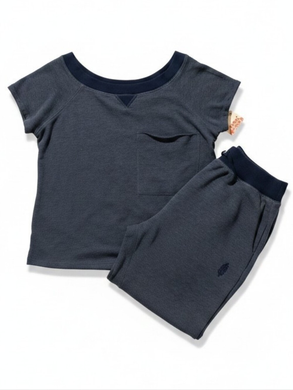 Free People x FP Movement One To Beat Set Midnight Navy Medium NWT $128 - Picture 2 of 6